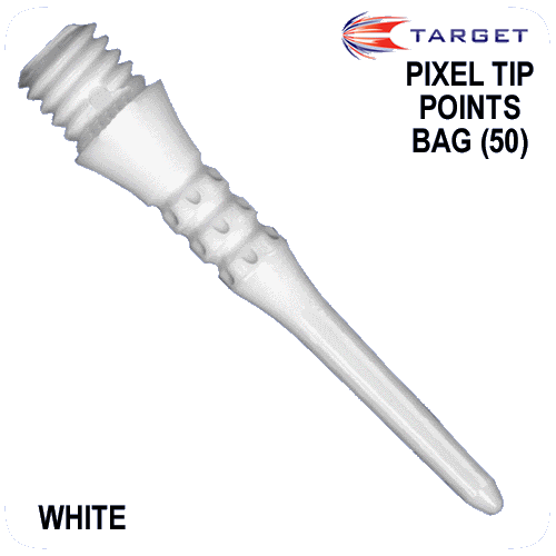 Target Pixel Tips - White - Pack of 50 Target Pixel Tips - White - Pack of 50