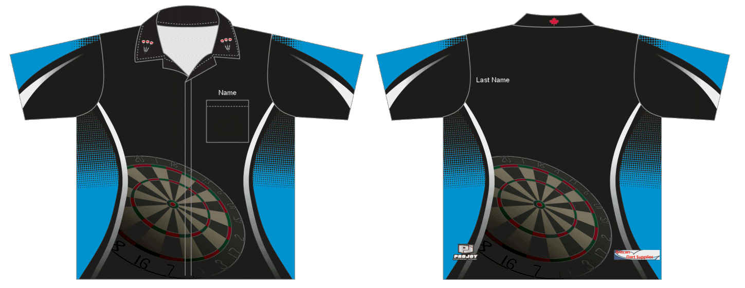Blue Sublimated Blue Sublimated